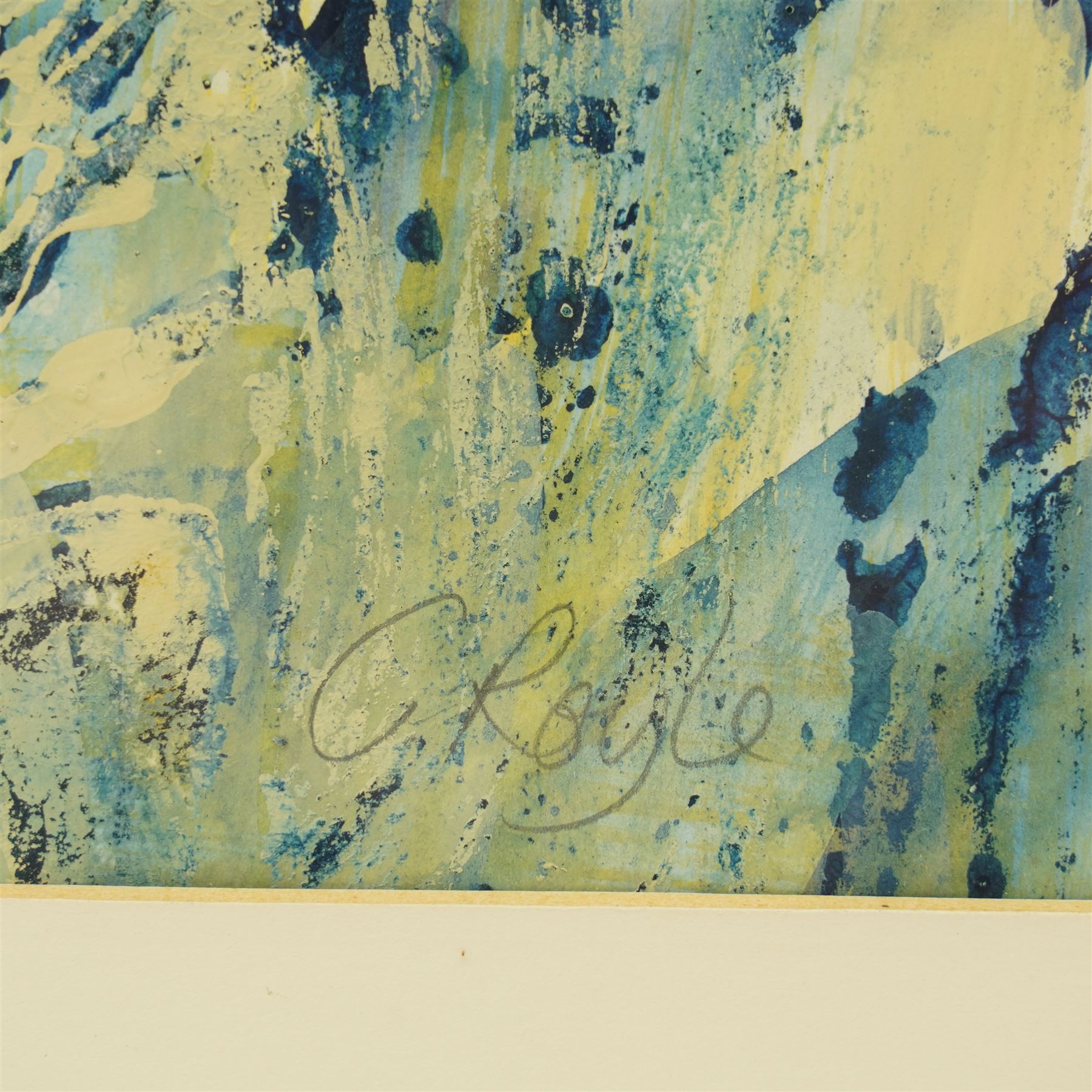 Charlotte Royle (York 1964-): York Minster, mixed media signed 59cm x 79cm