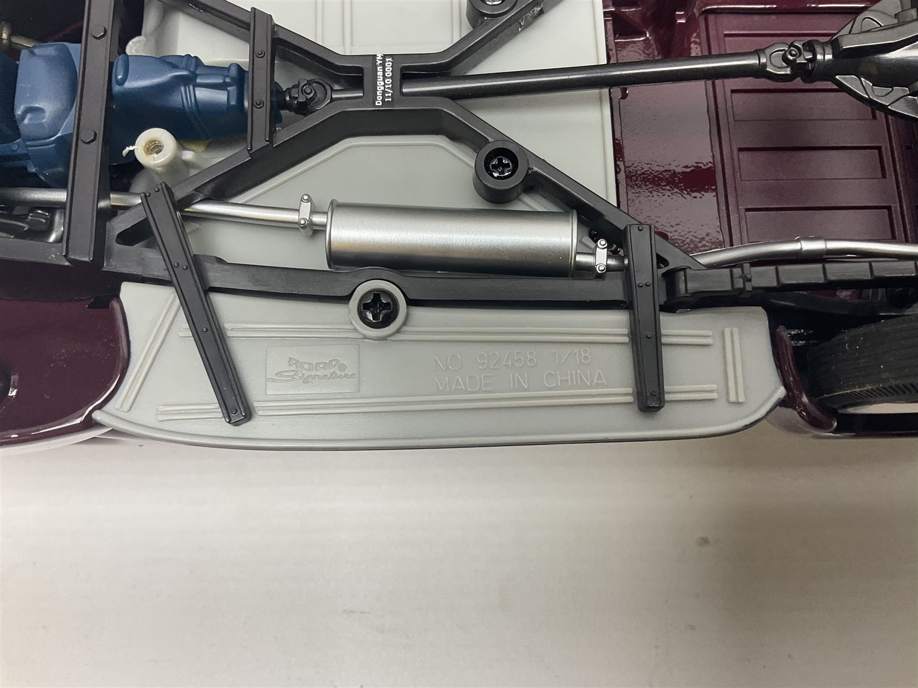 Seven 1:18 scale die-cast models by Ertl, Road legends, Maisto, Solido etc including two Coca Cola promotional vehicles; five boxed (7)