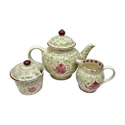 Emma Bridgewater for Betty's Tearoom teapot , sugar bowl and milk jug (3)