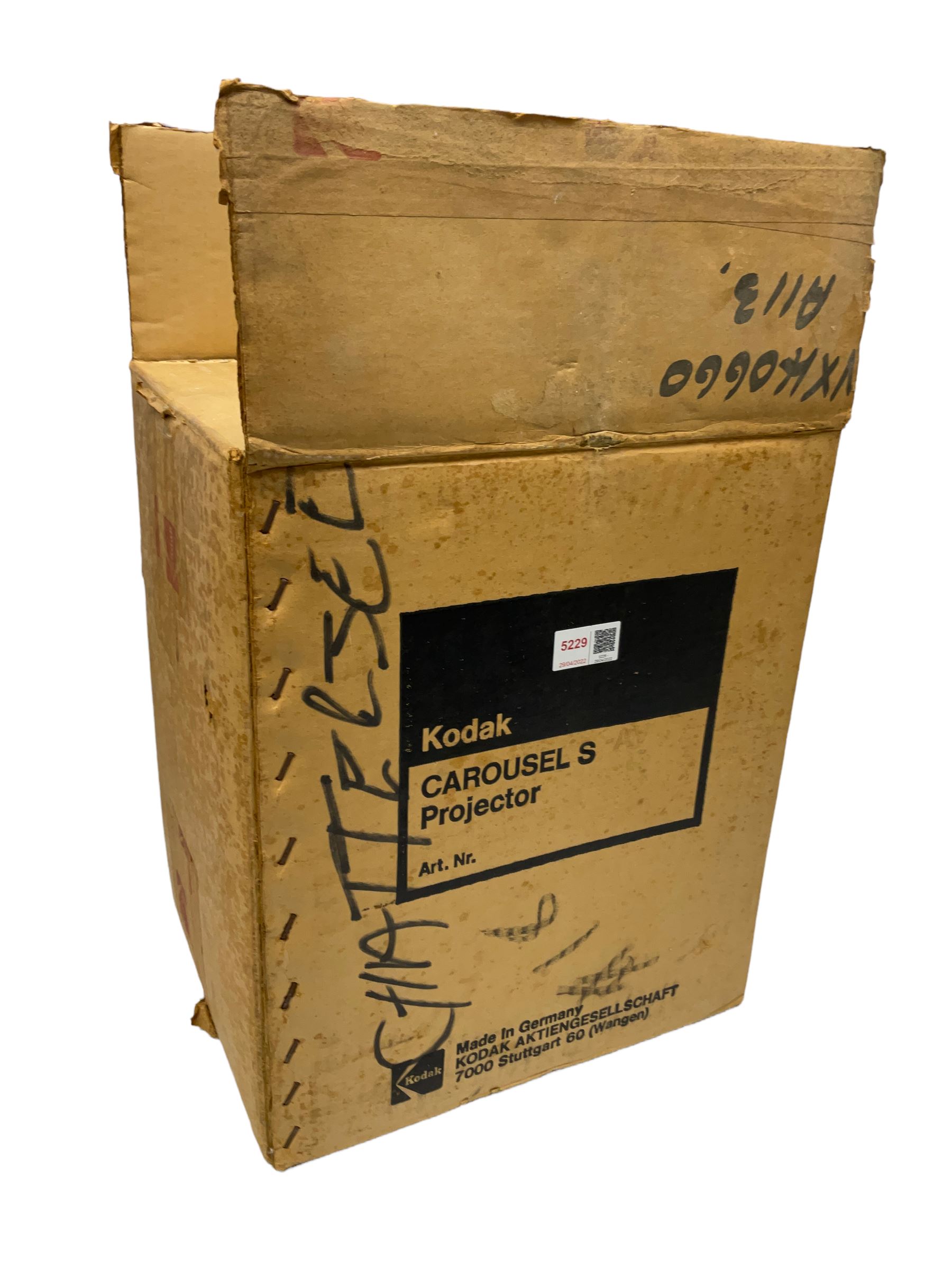 Kodak Carousel slide projector, in original box