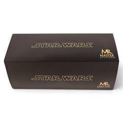 Master Replicas Star Wars Darth Vader's Lightsaber no. SW-117,  1:1 scale, in box with outer cardboard sleeve, with certificate, separate acrylic display case and plaque, limited edition no. 1109/2000