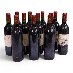 Château Branaire Duluc-Ducru 1994, saint Julien, 750ml, 13% vol, twelve bottles