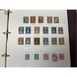 New Zealand stamps including health stamps, various Queen Victoria and later issues etc, housed in a small stockbook and a ring binder folder