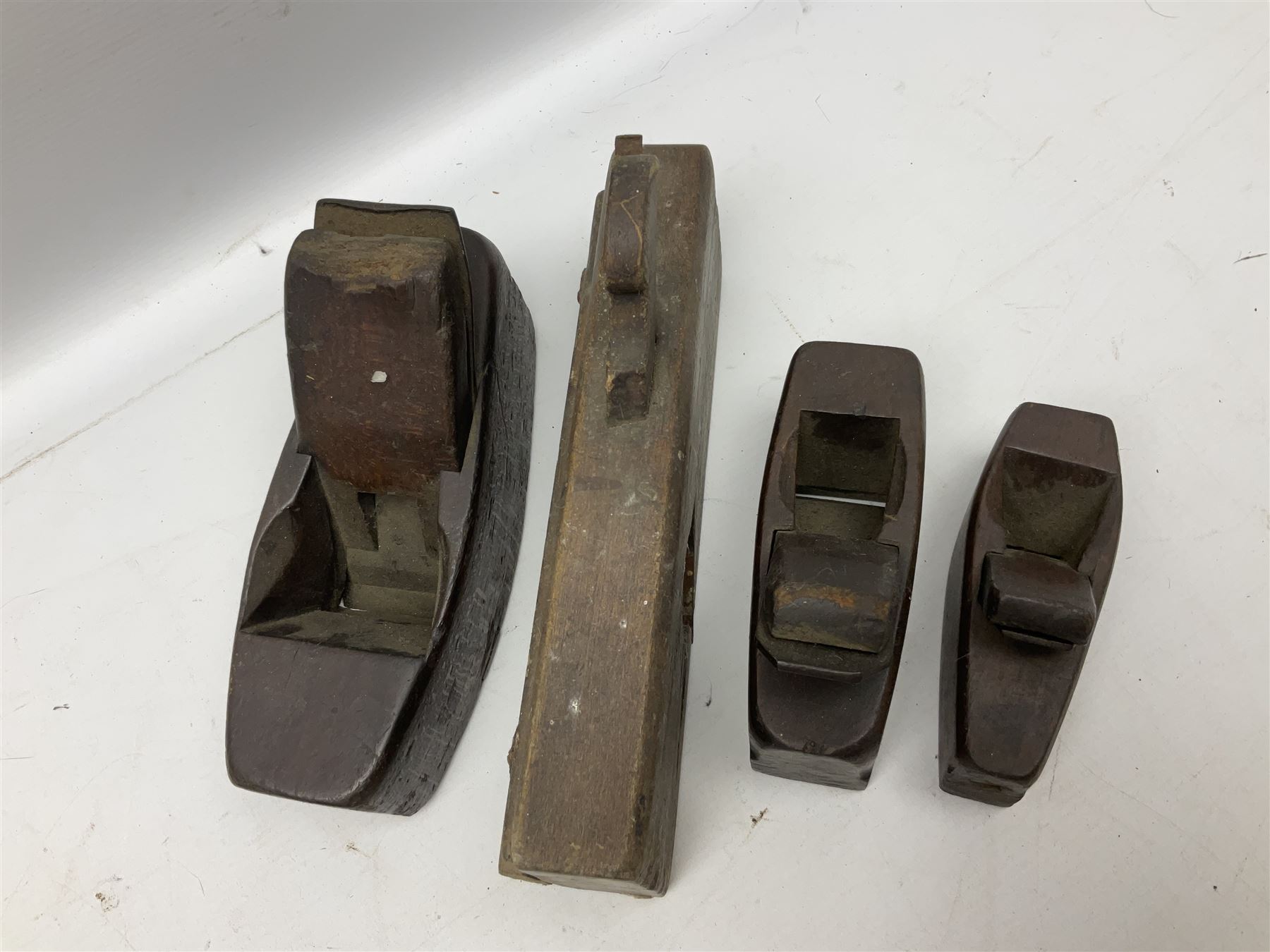 Pair of Lemaire Fabi of Paris mother of pearl opera glasses, together with Ajax 10 x 50 Ajax binoculars, four wooden planes, mining lamp and clay pipe 