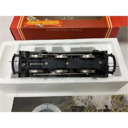 Hornby ‘00’ gauge - LBSC Class A1 0-6-0 ‘Brighton Works’ Terrier locomotive no.32635; LBSC E2 Class 0-6-0 tank locomotive no.100; BR Class 3F Jinty 0-6-0 tank locomotive no.47480; Caledonian ‘Pug’ Class 0-4-0 Saddle Tank locomotive no.270; GNR Class J13 0-6-0 Saddle Tank locomotive no.1247; LNER Class J83 0-6-0 locomotive no.8477; Class J52 0-6-0T locomotive no.68831 in BR black; in original boxes; BR Black 0-4-0 locomotive no.56025, in ‘Smokey Joe’ box; two further loose locomotives comprising ‘Waddon’ 0-6-0 locomotive no.54 and Caledonian Railway 0-4-0 locomotive no.270 (10) 