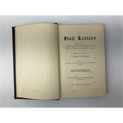 Tickell Rev. John: The History of the Town and County of Kingston upon Hull. 1798 Hull. Linen backed frontispiece and other engraved plates. Rebound in quarter calf with blue boards, marbled edges and new end papers; together with T. Tindall Wildridge: The Hull Letters. Ndc1886 (2)