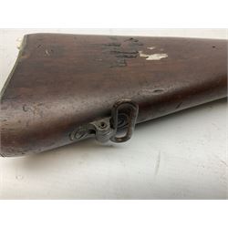 WW1 Lee Enfield SMLE bolt-action rifle, dated 1918, with single barrel band and bayonet fitting L113cm FIREARMS CERTIFICATE REQUIRED OR RFD