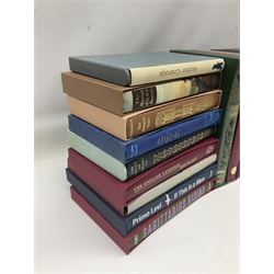 Folio Society - twenty-one volumes including All Quiet on the Western Front, The Twelve Caesars, Richard III, If this is a Man etc 