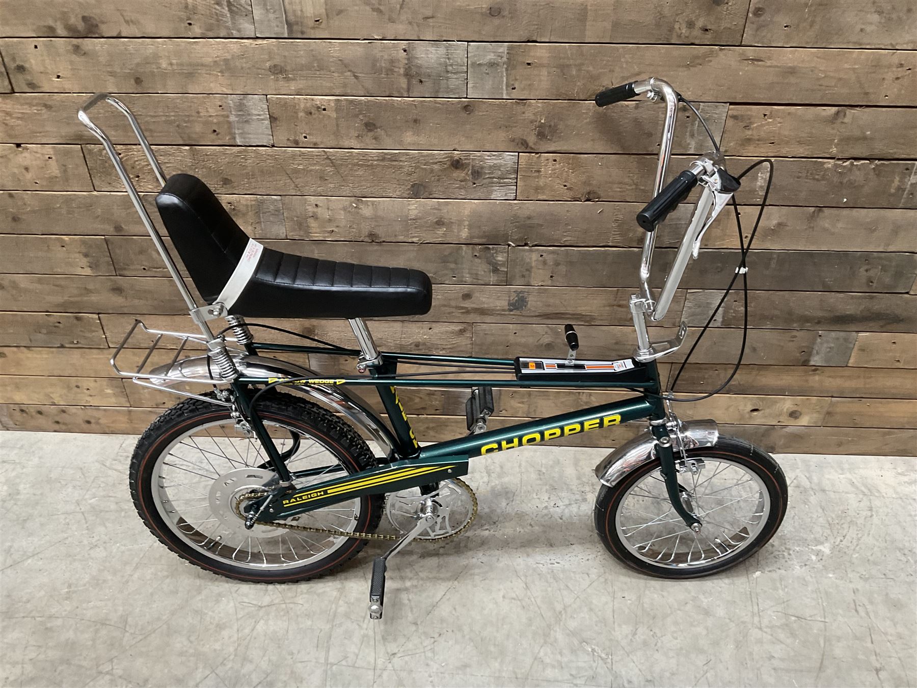 Raleigh Chopper Mk2 Arrow Wedge bicycle, fully restored and rechromed