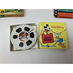Corgi/Disney - Movie Vision, in original box, with Corgi projector, two Corgi Movie Viewers and nine films; together with 8mm film reels and strips to include Disney’s Dumbo, Mickey Mouse, Alice in Wonderland etc, most in original boxes