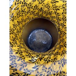 Royal Doulton Morrisian ware vase decorated with female figures, with printed and impressed marks beneath H25cm. 