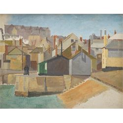 Leonard Richmond (British 1889-1965): St Ives, unfinished oil sketch unsigned 43cm x 34cm
...