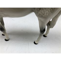 Beswick Large Hunter in grey no. 1734, printed mark beneath, H30cm