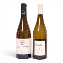 Jean Vincent 2023 Pouilly Fume, 750ml 13% vol and Pouilly Fusse 2020 Merlin 750ml 13.5% vol 