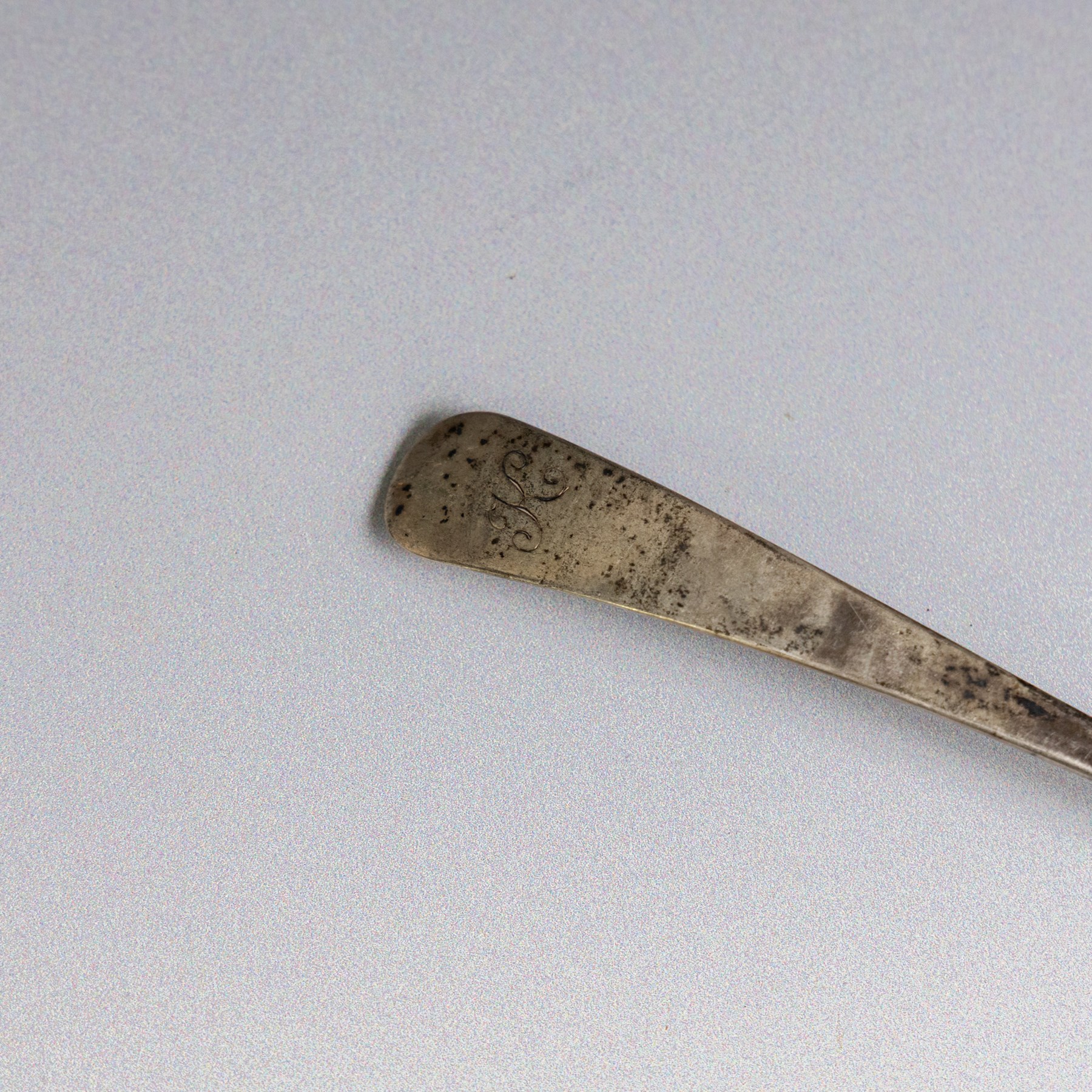 Six 19th century silver sauce ladles, comprising George III pair with engraved monogram to terminal, hallmarked Richard Crossley & George Smith IV, London 1807, pair of Scottish silver Fiddle pattern examples with engraved initials, hallmarked Marshall & Sons, Edinburgh 1836 and two other, both hallmarked