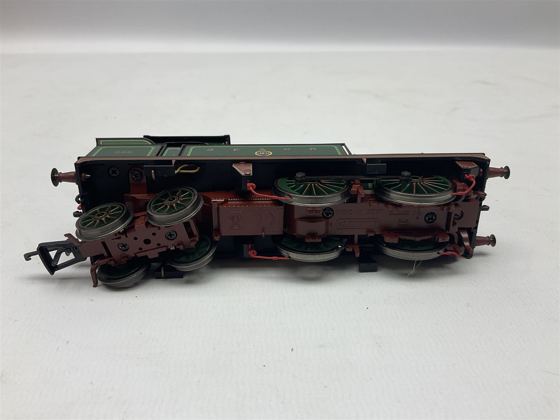 Hornby '00' gauge - Wainwright H Class 4-4-0 locomotive no. 308, Peckett B2 0-6-0 locomotive 'Ryhope Colliery', Class J50 0-6-0 locomotive no. 635 and Peckett 0-4-0 locomotive 'Dodo' no. 563, all DCC ready (4)