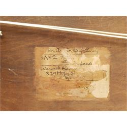 Warwick Reynolds (British 1880-1926): Study of a Lion, etching signed in pencil 23cm x 25cm