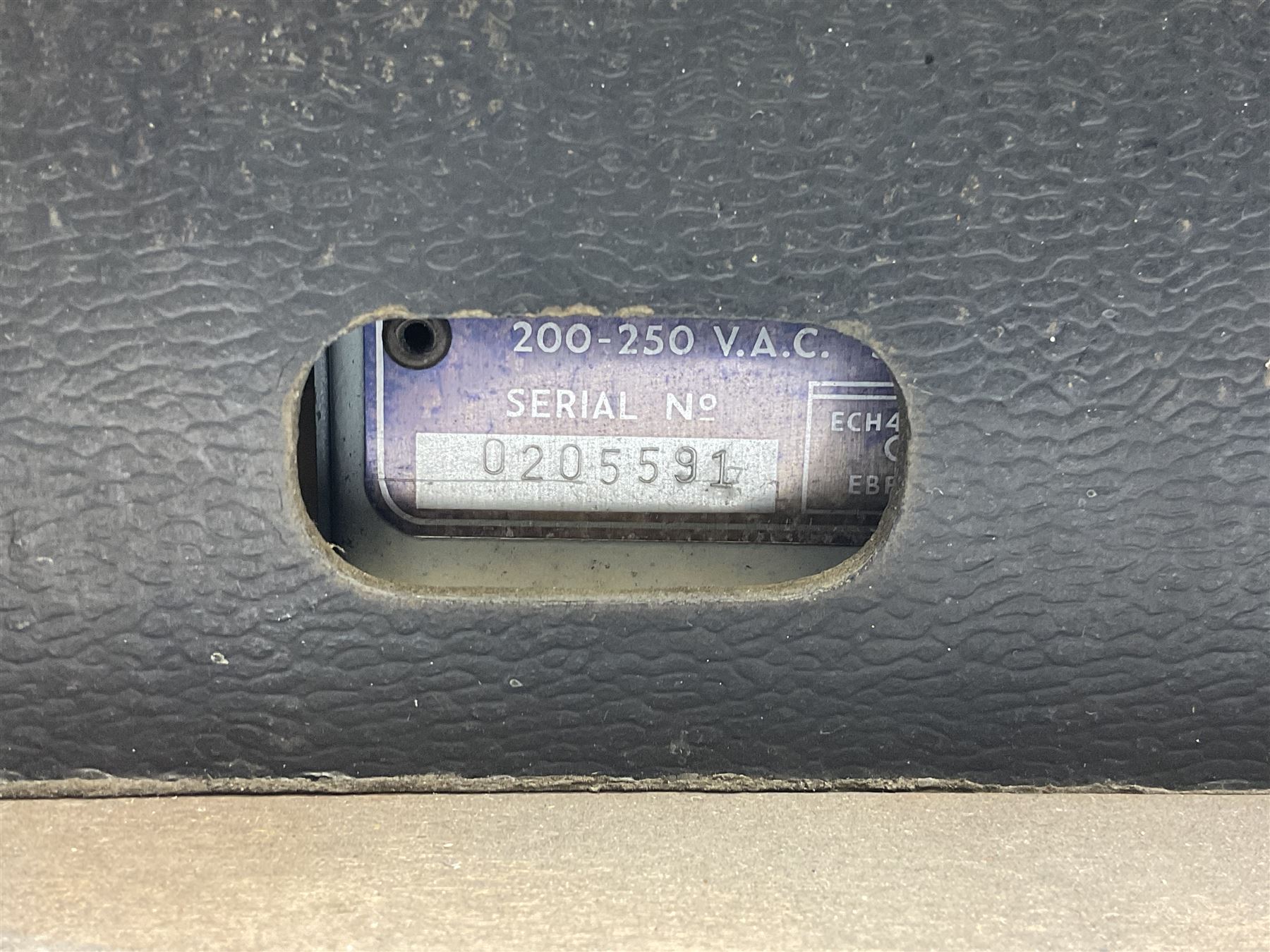1950s Pye Type PE80 Cambridge International radio, W58cm H43cm D27cm, together with 1952 Pye Type P45 valve radio and 1940s Pye Type 15A radio (3)