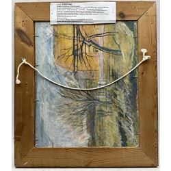 Frank Griffith (British 1889-1979): Study of Trees, oil on board, signed with initials verso with a further landscape sketch 39cm x 32cm 
Notes: Griffith studied and associated some of the leading artists of his day, including Paul Signac, Walter Sickert, and Charles Ginner.