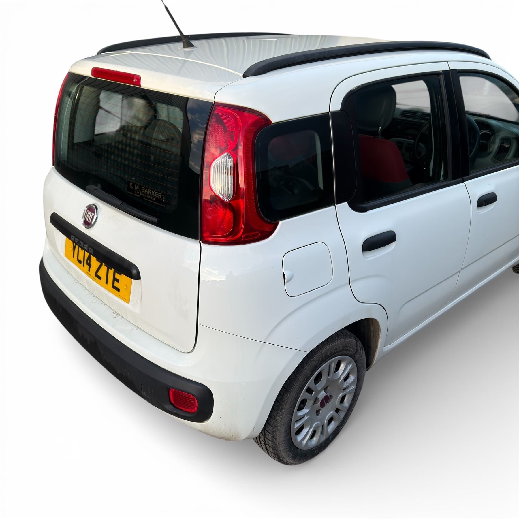 Fiat panda 1.2L petrol, 2014, white, YC14 ZTE, 45000 miles