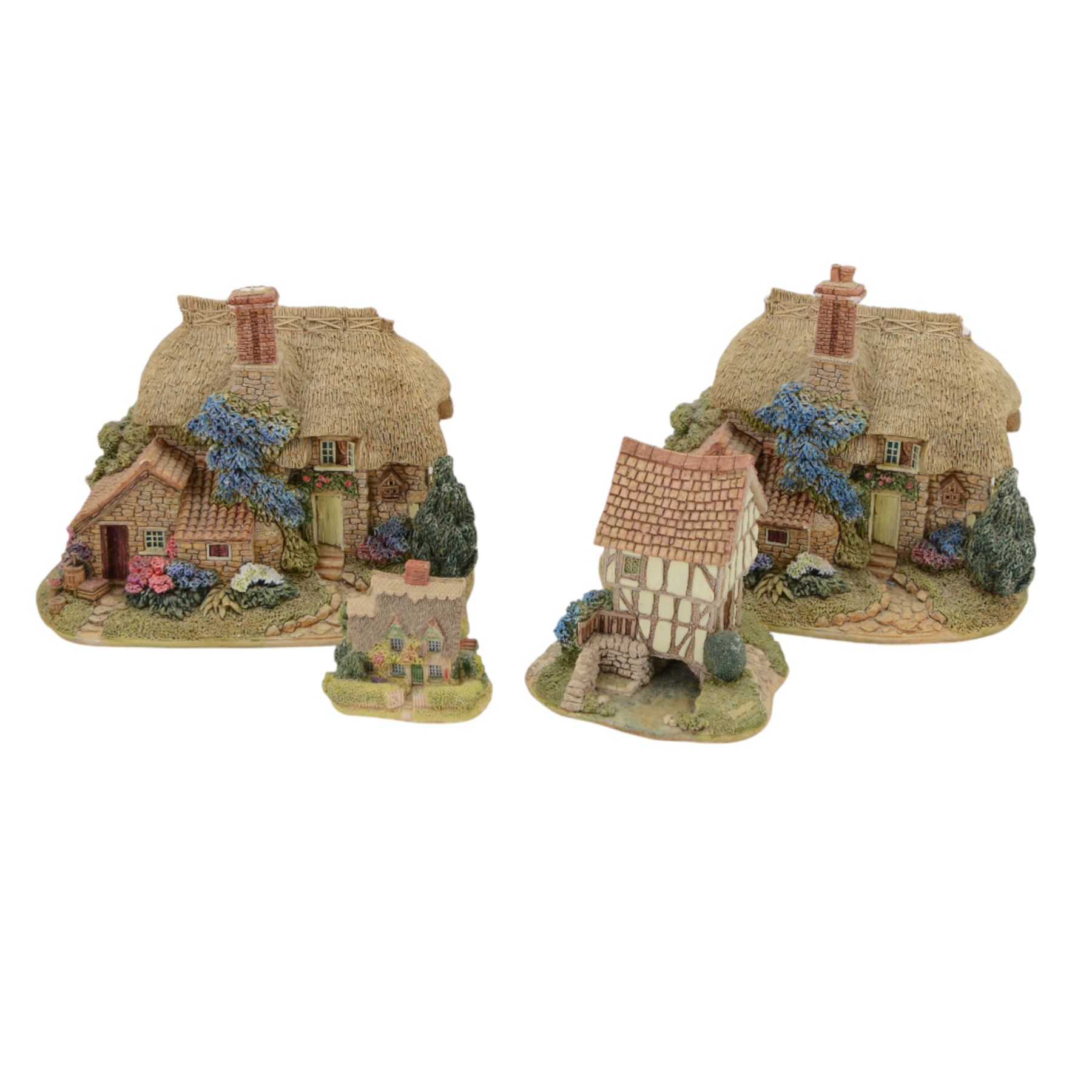 Pendelfin figures and display stands, including The Nursery and Wishing Well displays, together with Lilliput lanes 
