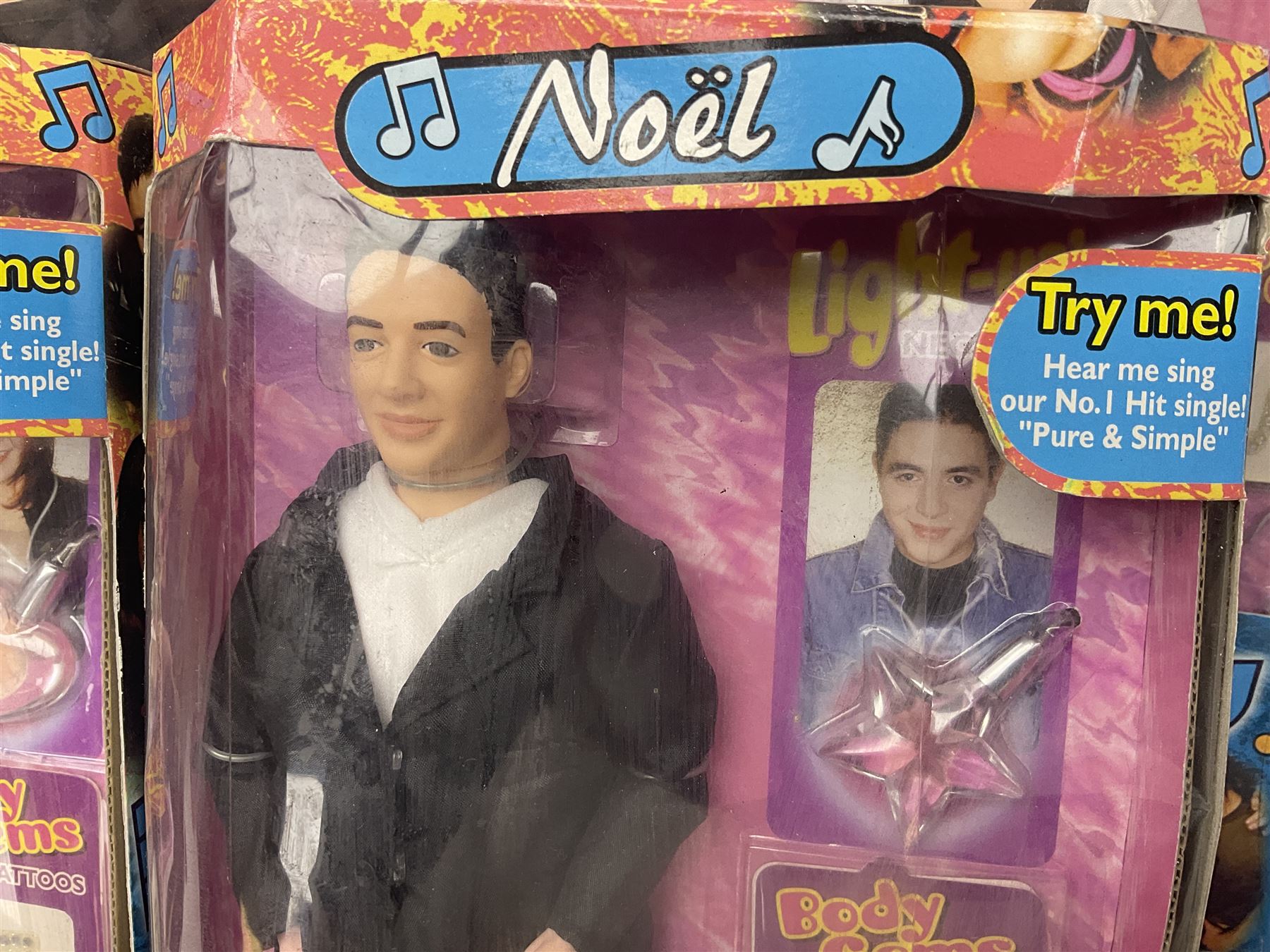 Set of five Character Options Hear'say Singing Dolls; all boxed (5)