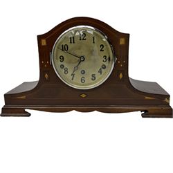 Mahogany cased Westminster striking clock