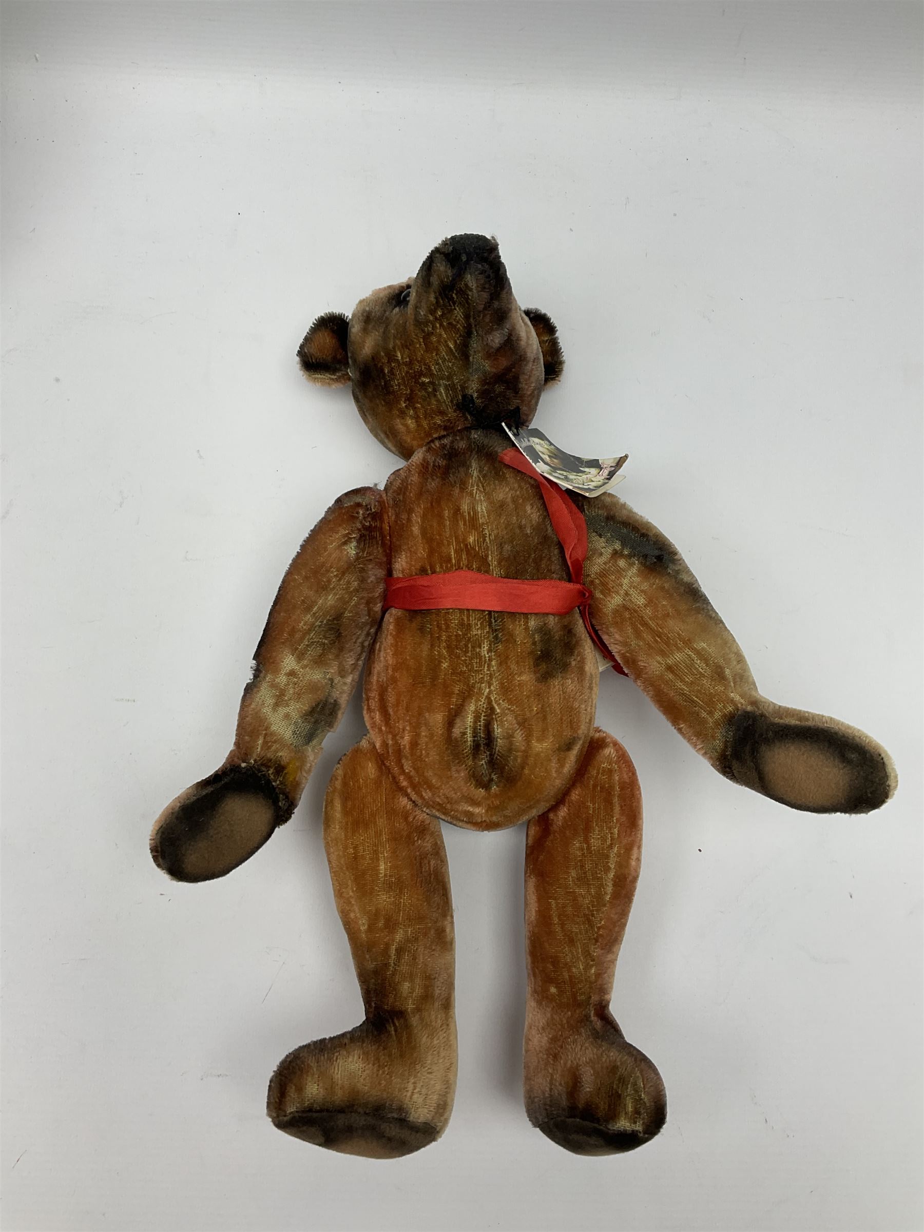 Two Portobello Bear Company limited edition teddy bears - 'Princess Julia' No.1/1, born 2002, with label H51cm; and 'Nanas Teddy' (?) No.1/1 born 2001, with label H41cm (2)