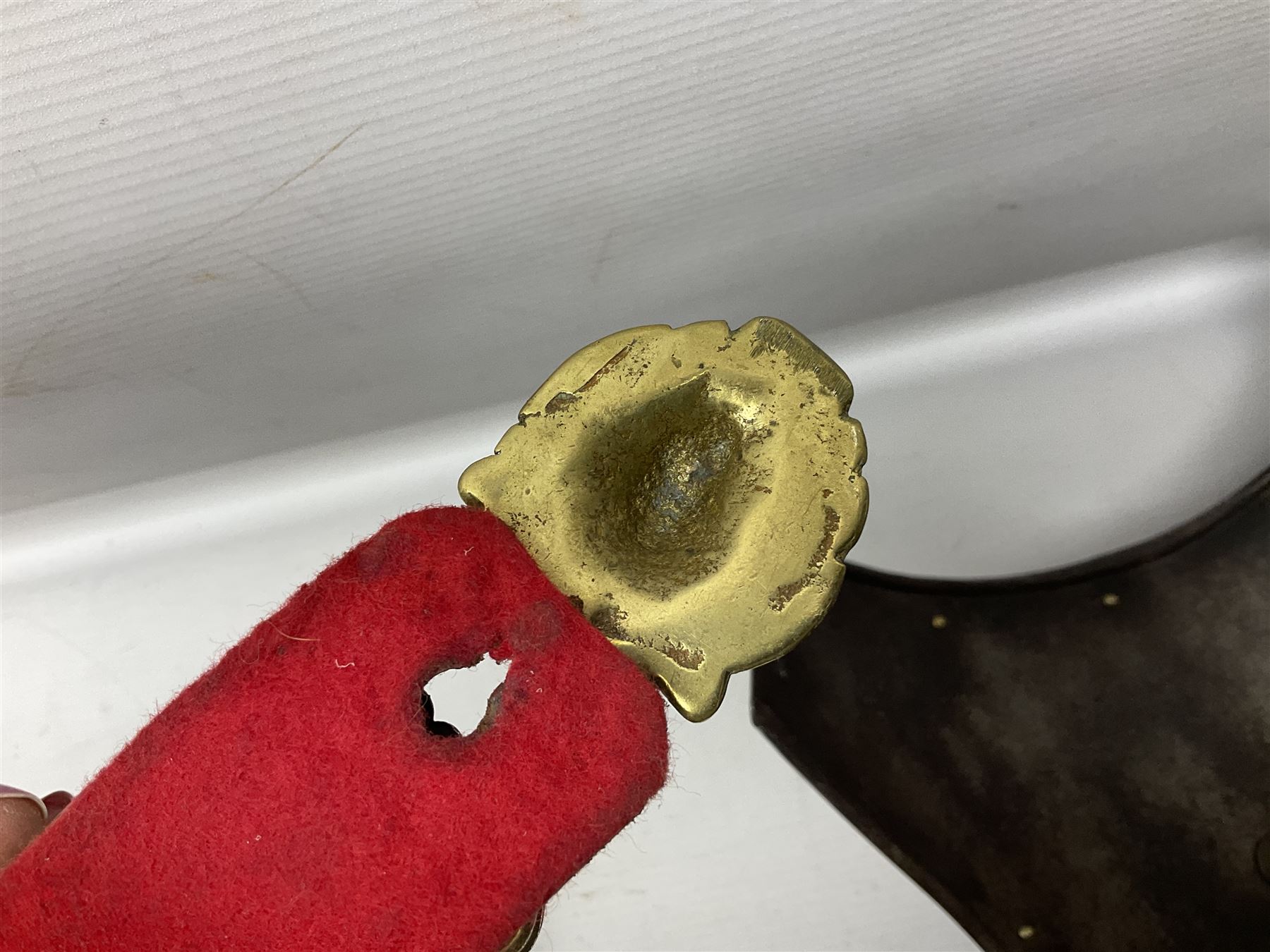 Copy of a Belgian Cuirass breastplate and backplate