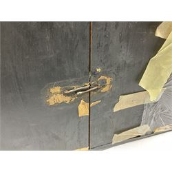 Taxidermy: Brown trout (Salmo trutta), preserved by John Cooper & Sons, 28 Radnor Street, St Luke's, London, skin mount set above a pebbled river bed with reeds and grasses, set against blue painted back drop, inscription to the back drop 'Trout caught by Rev R.S. Ricketts at Kirkham Bridge July 1st 1890, artificial fly, weight 1.5lb', L50cm H26cm 