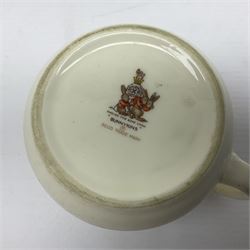 Four pieces of Mabel Lucie Attwell and Bunnykins nursery ware