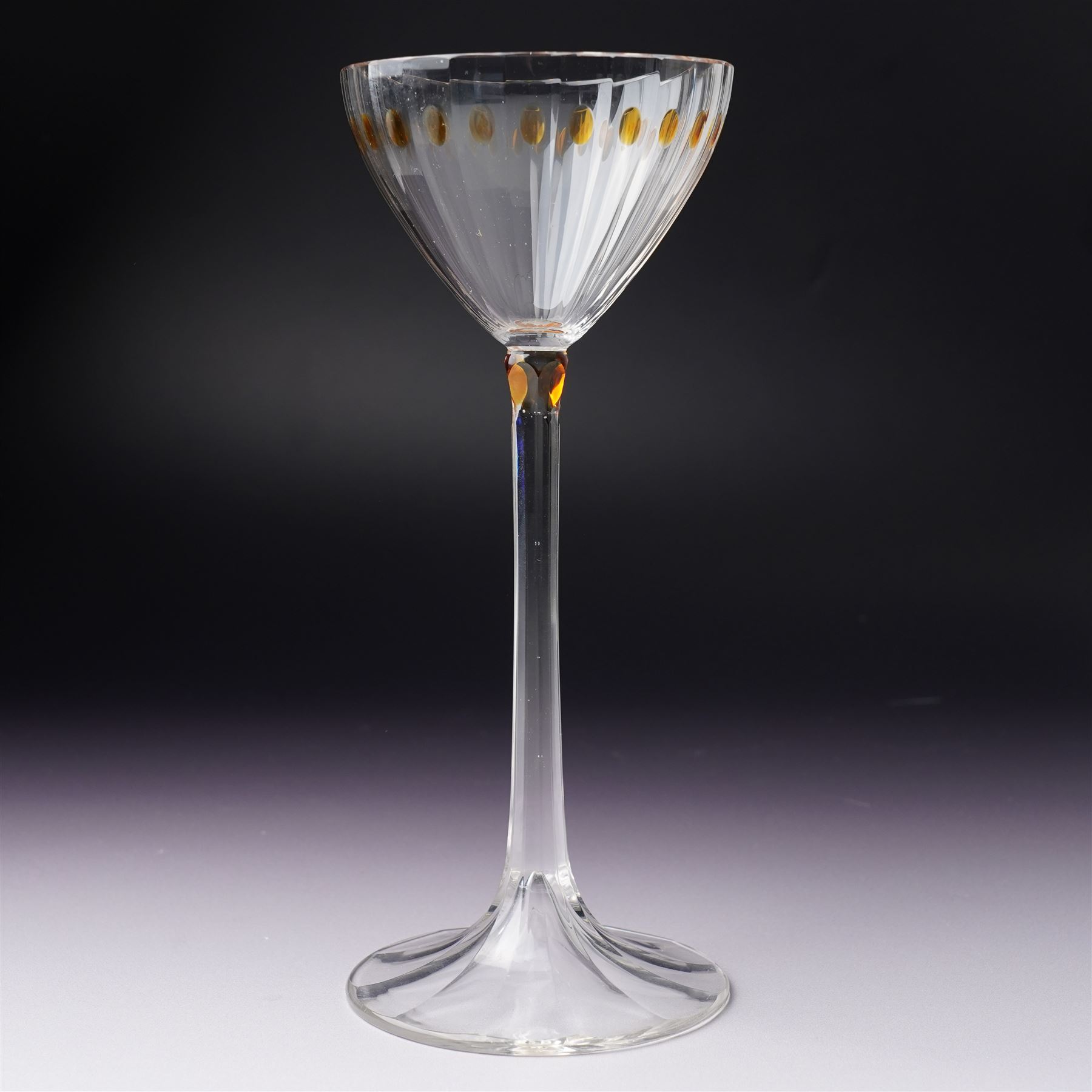 thick stemmed wine glasses Blown Glass Water or Wine Goblets with Clear Thick Stem main image 0