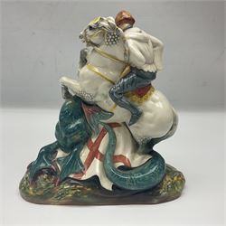 Royal Doulton figure,  St. George HN2051, with printed mark beneath, H20cm