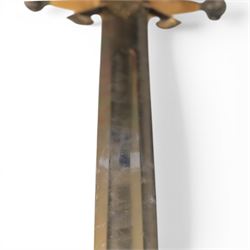 Two Robin Hood sword replicates, with jewel set handle, overall L117cm