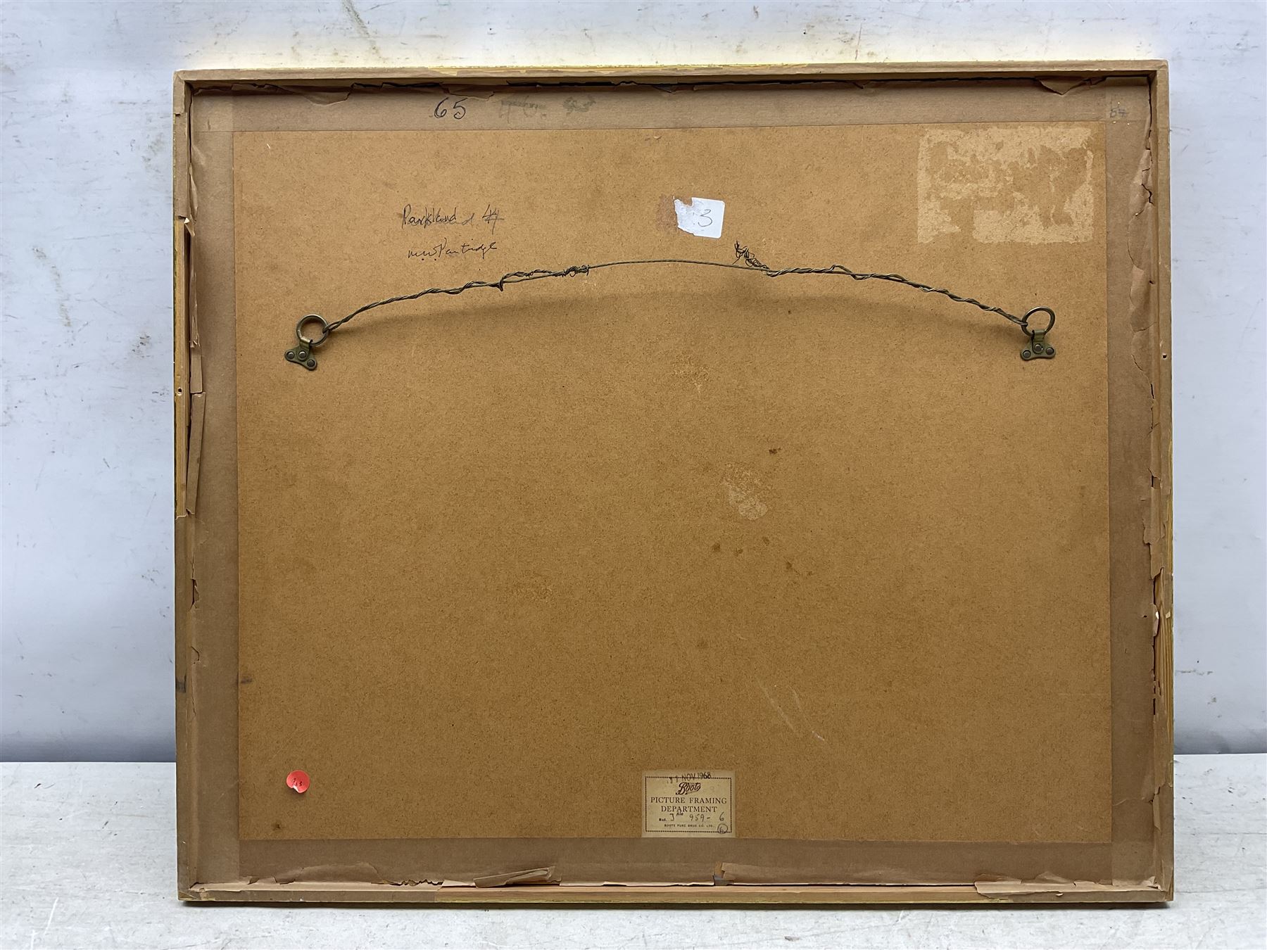 Maurice William Partridge (British 1913-1973): 'Landscape 4', watercolour signed, titled verso 28cm x 38cm 