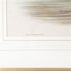 After John Gould (British 1804-1881) and Henry Constantine Richter (British 1821-1902): 'Limosa Melanura' or Black-tailed Godwit, colour lithograph 35cm x 48cm 