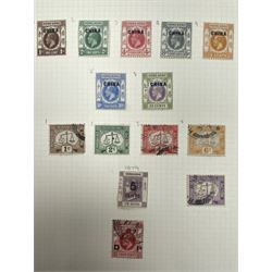 Hong Kong Queen Victoria and later stamps, including 1874-1902 postal fiscal stamps, various King Edward VII issues including one dollars, China overprints etc, housed on pages