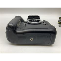 Nikon F5 50th Anniversary Model camera body, serial no. 3116231, with neck strap and original presentation box 