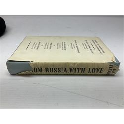 Ian Fleming: Octopussy and The Living Daylights. 1966 First edition with dustjacket; together with From Russia With Love. Book Club edition with dustjacket (2)