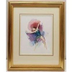 Lesley Fotherby (British 1946-): 'Morgan - Study I', watercolour titled on gallery label verso 25cm x 20cm 
Provenance: exh. 'Lesley Fotherby: Sunlight and Spotlight' April 2014, No.116; then with Chris Beetles where purchased by the vendor in 2019