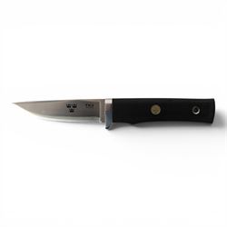 Fallkniven TK2 3G Steel hunting knife, with leather sheath, in presentation box, cased, knife length 21cm 