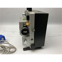 Elmo ST-1200 sound film projector, with instruction manual and black carrying case