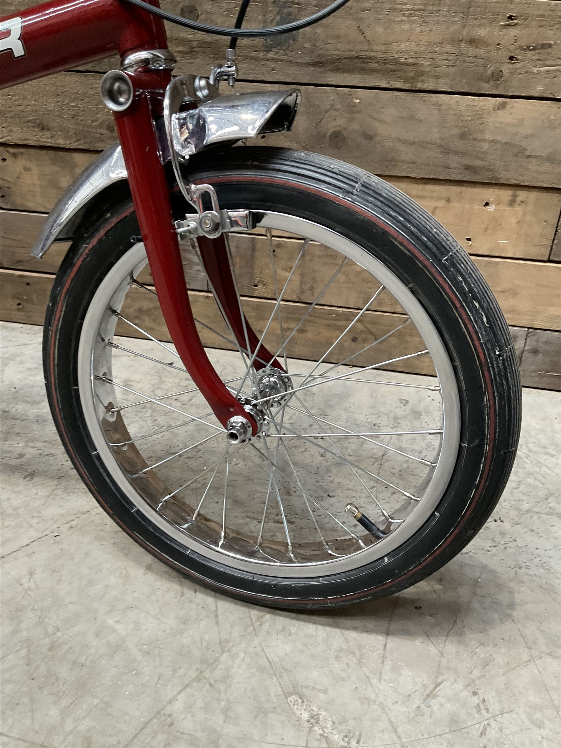 Raleigh Chopper Mk2 Arrow Wedge bicycle, fully restored and rechromed