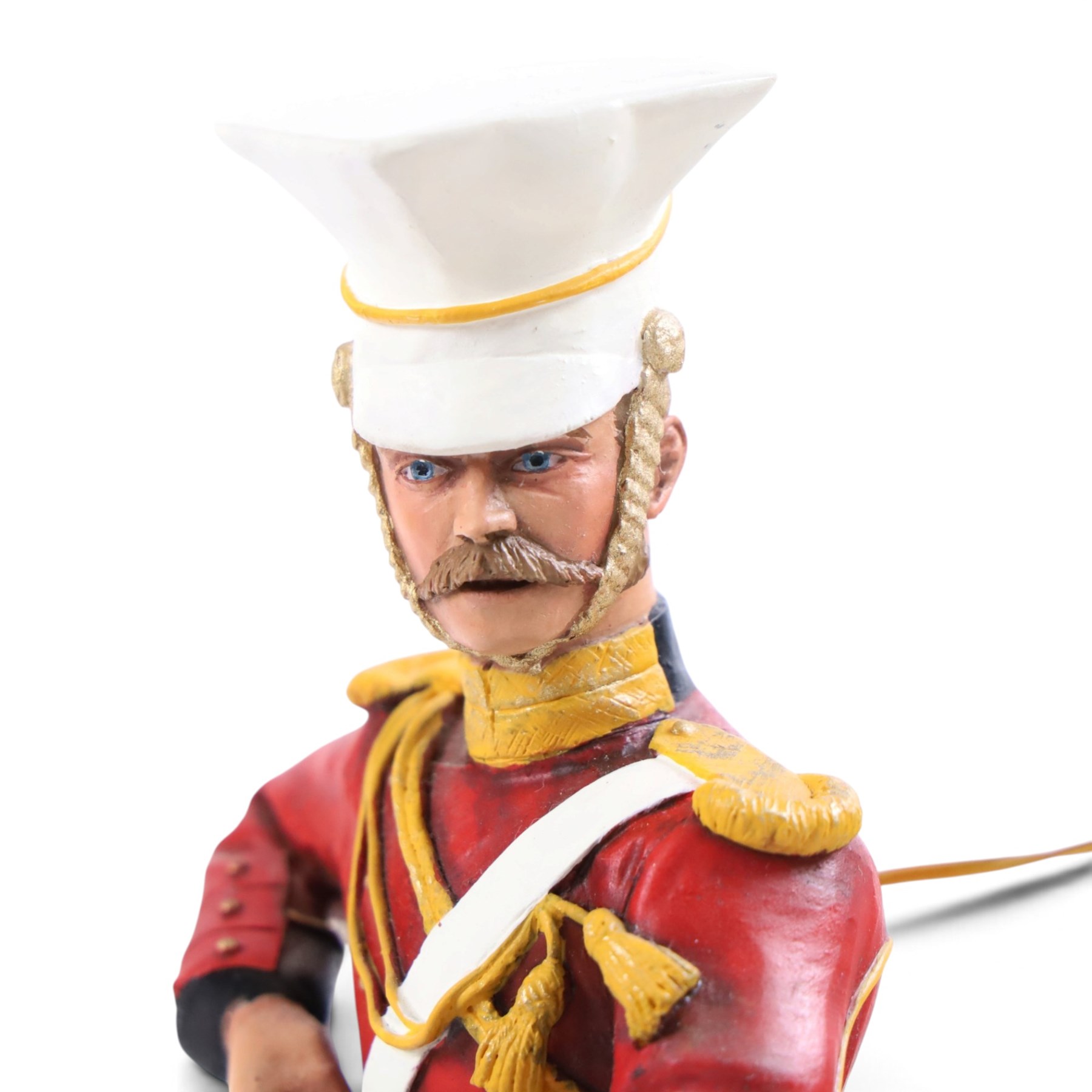 Ballantynes of Walkerburn 16th Lancer Aiwal 1884, together a model of Crusader 