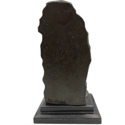 Bronze study of male nude after Aldo Vitaleh, on a stepped marble plinth, L31cm
Aldo Vitaleh bronze 