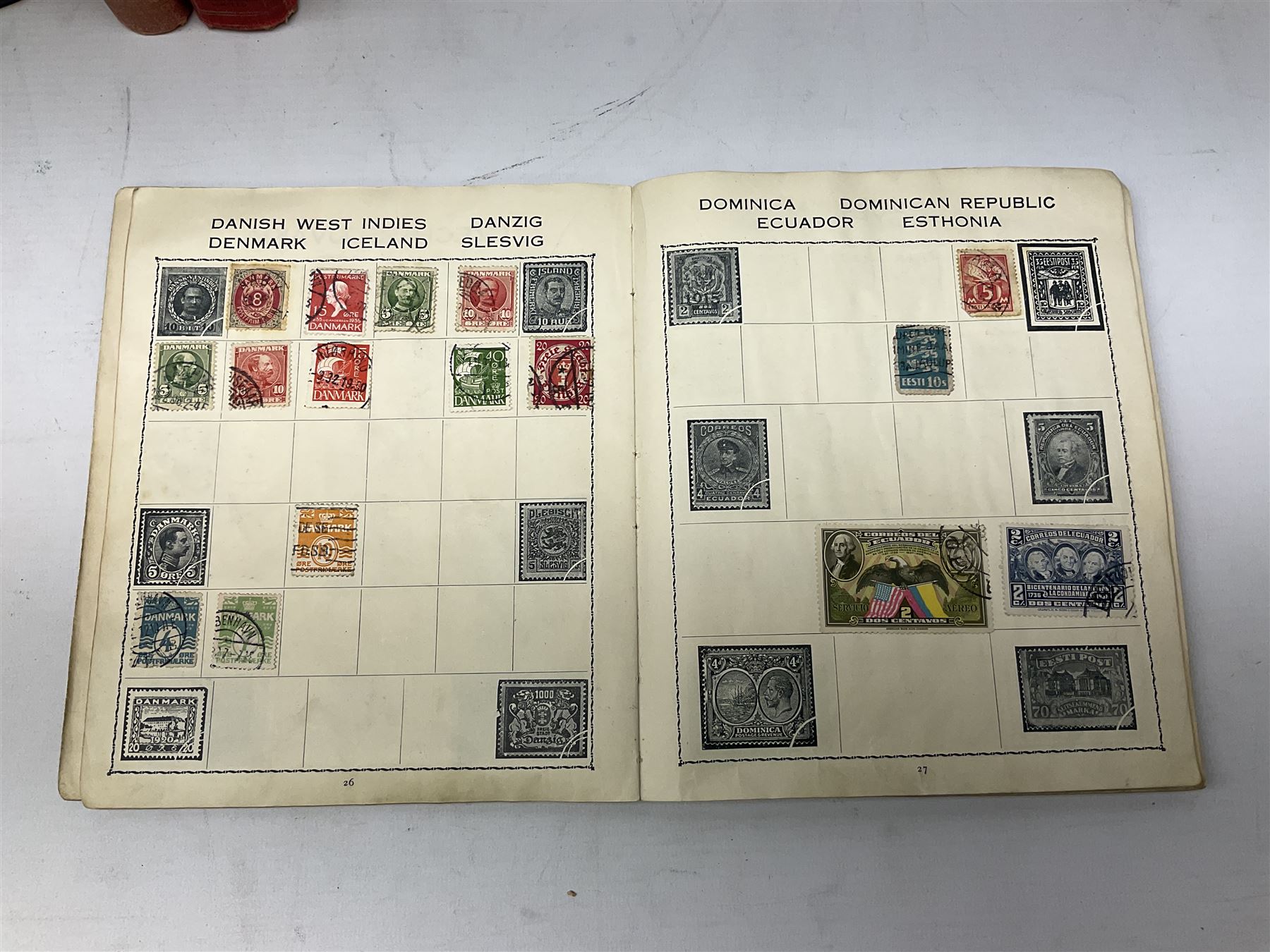 Great British and World stamps, including mostly used GB Queen Elizabeth II, New Zealand, Australia, Belgium, British Guiana, Canada, Chile, Cyprus, Denmark, Finland, Gambia, Germany, India, Liberia etc, stamp colour key, tweezers and various other stamp accessories, housed in various stockbooks, albums and loose, in one box