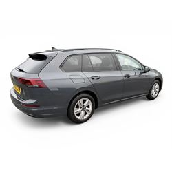 2022 Volkswagen Golf Estate 1.5 TSI Life 5dr. Manual Transmission. MOT December 2026. Our own vehicle from new, offered for sale due to fleet renewal. Registered December 2022. 50,200 miles. Specification includes:

16” Alloy wheels | LED headlights | LED rear lights | Discover Media 10” touchscreen with integrated navigation | App Connect with Apple CarPlay and Android Auto | Interior ambient lighting – 10 colours | Climate controlled air conditioning | Electric windows front and rear | Keyless start | Rain sensor and auto dimming rear view mirror | Adaptive cruise control | Car2X intelligent vehicle networking | Digital Cockpit Pro 10” digital dashboard | Traffic sign display | Lane assist with road edge recognition | Parking sensors front and rear | Full Volkswagen service history I Well maintained & excellent condition throughout
Buyers premium 3% plus VAT (3.6%).