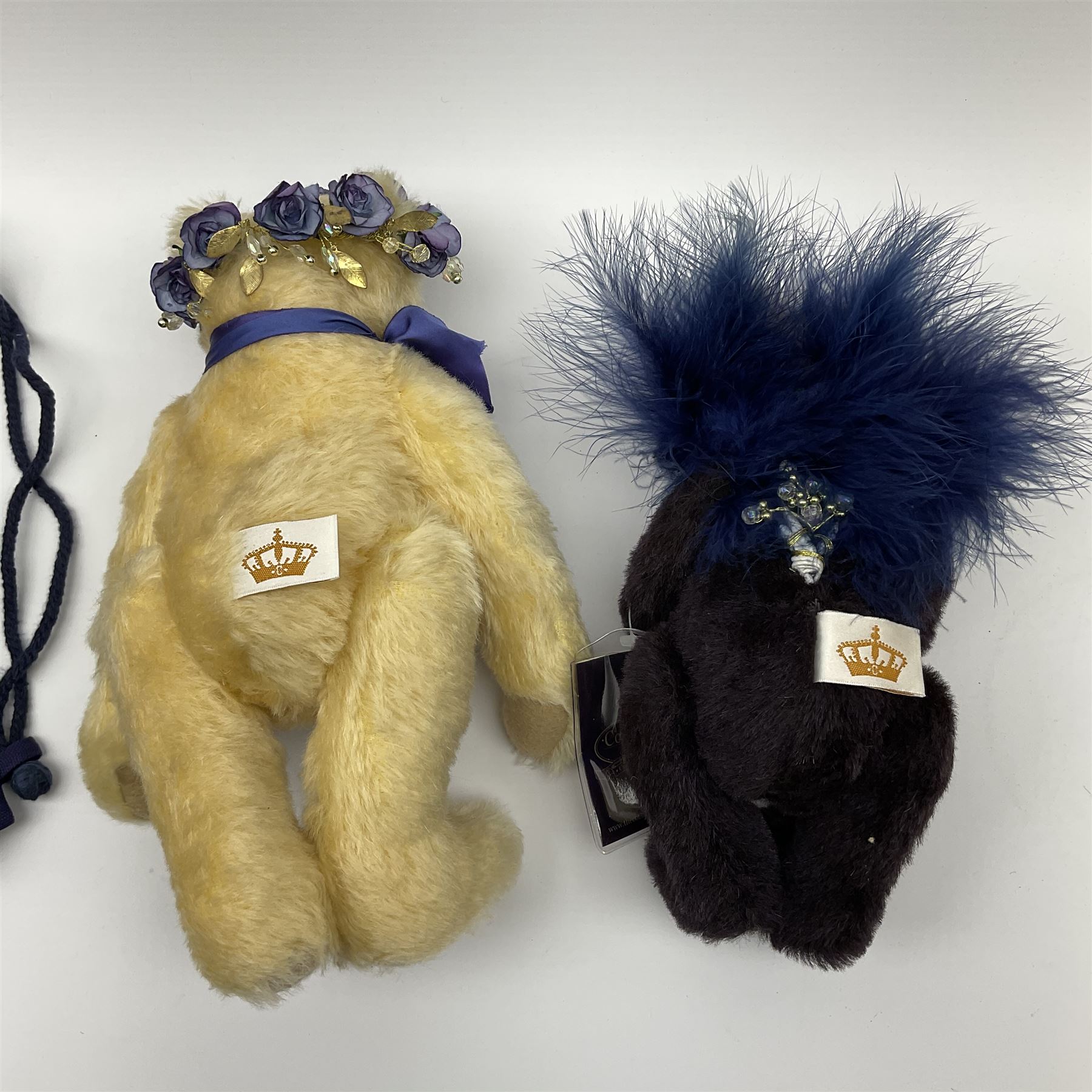 Two Cotswold Bear Company limited edition teddy bears in the Shop