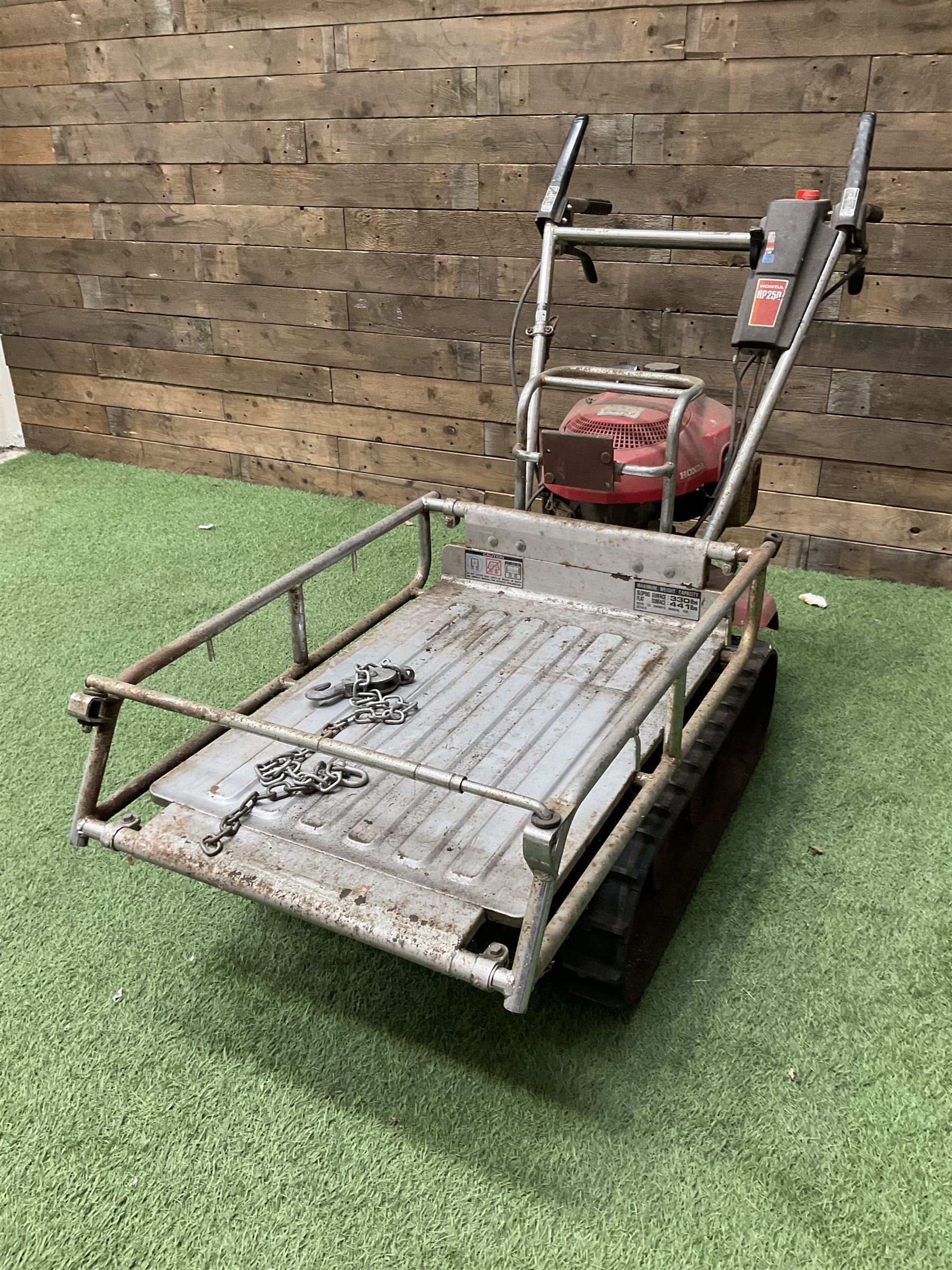 Honda HP250 garden/construction tractor/power carrier - THIS LOT IS TO BE COLLECTED BY APPOINTMENT FROM DUGGLEBY STORAGE, GREAT HILL, EASTFIELD, SCARBOROUGH, YO11 3TX