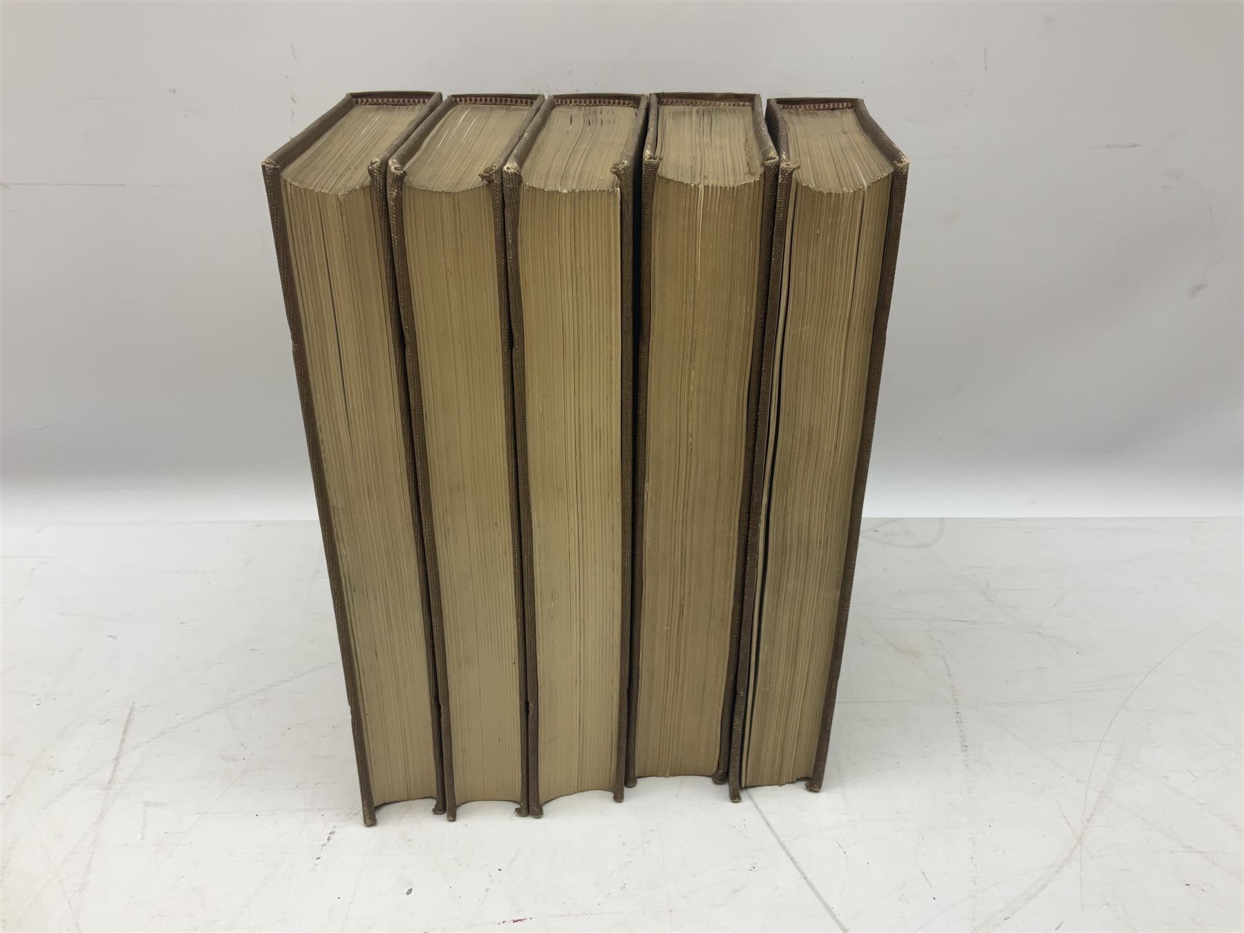 Leighton, G and Douglas. L.M: five volumes of The Meat Industry and Meat Inspection, together with Smeaton. O: Edinburgh and its Stories, illustrated by H.Railton and J.A.Symington  